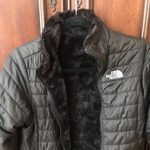 The NorthFace black reversible jacket